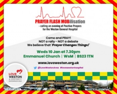 PRAYER FLASH MOBilisation for Weston General Hospital