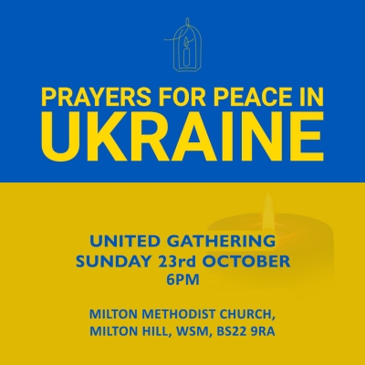 Vigil for Ukraine - Sun 23rd October 6pm